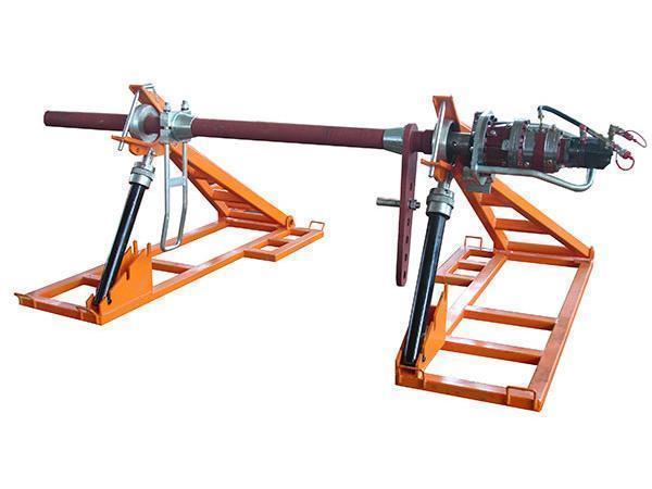 Large Capacity Hydraulic Conductor Reel Stands, Wire Rope Handling  Equipment